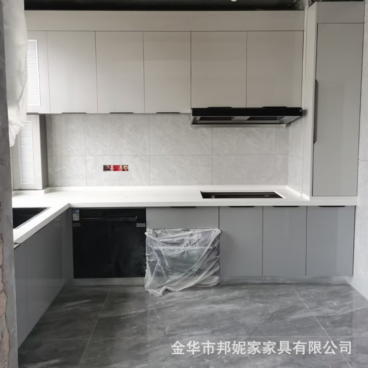 义乌实木多层烤漆柜门定制全屋整体衣柜橱柜工厂现代简约来图定制